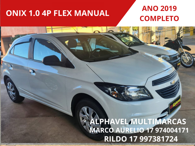 Veculo: Chevrolet (GM) - Onix - ONIX 1.0 4P MANUAL em Bebedouro