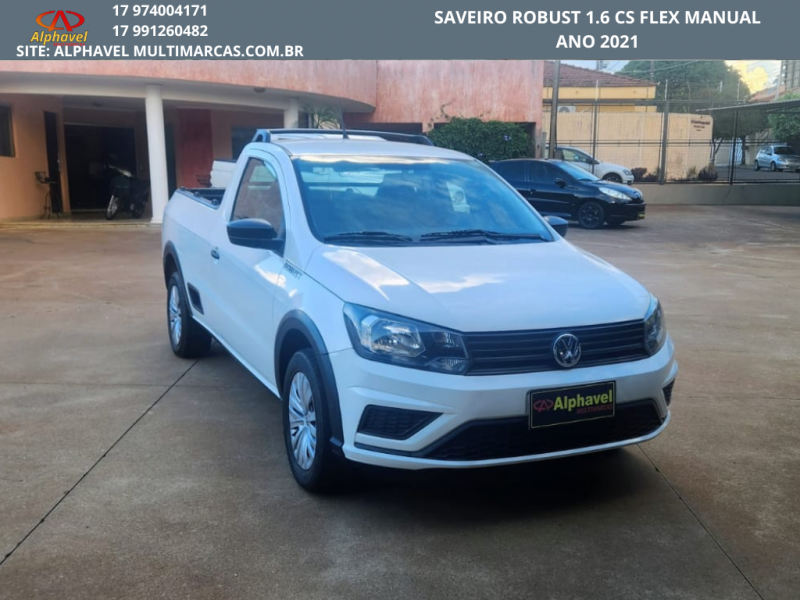 Ve�culo: Volkswagen - Saveiro - SAVEIRO ROBUST 1.6 CS FLEX MANUAL em Bebedouro