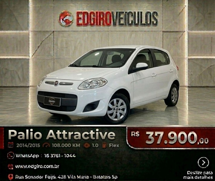 Ve�culo: Fiat - Palio - Attractive 1.0 em Batatais