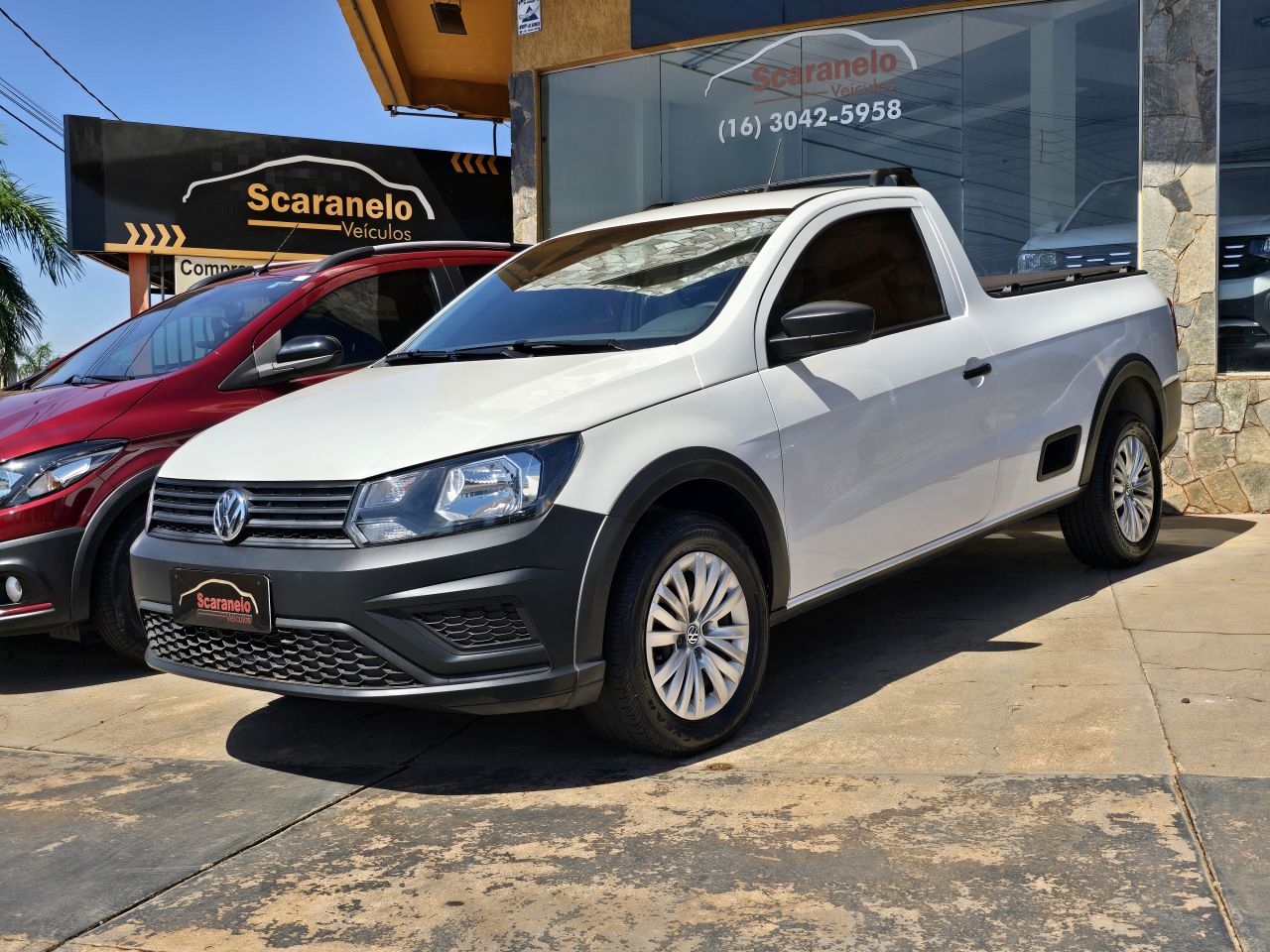 Ve�culo: Volkswagen - Saveiro - Robust 1.6 Total Flex 16V  em Sert�ozinho