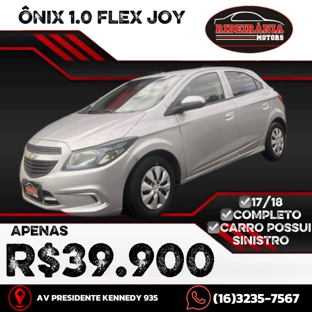 Veculo: Chevrolet (GM) - Onix - HATCH Joy 1.0 8V Flex 5p Mec. em Ribeiro Preto