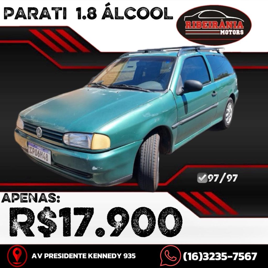 Veculo: Volkswagen - Parati - CL 1.8 Mi 2p e 4p em Ribeiro Preto