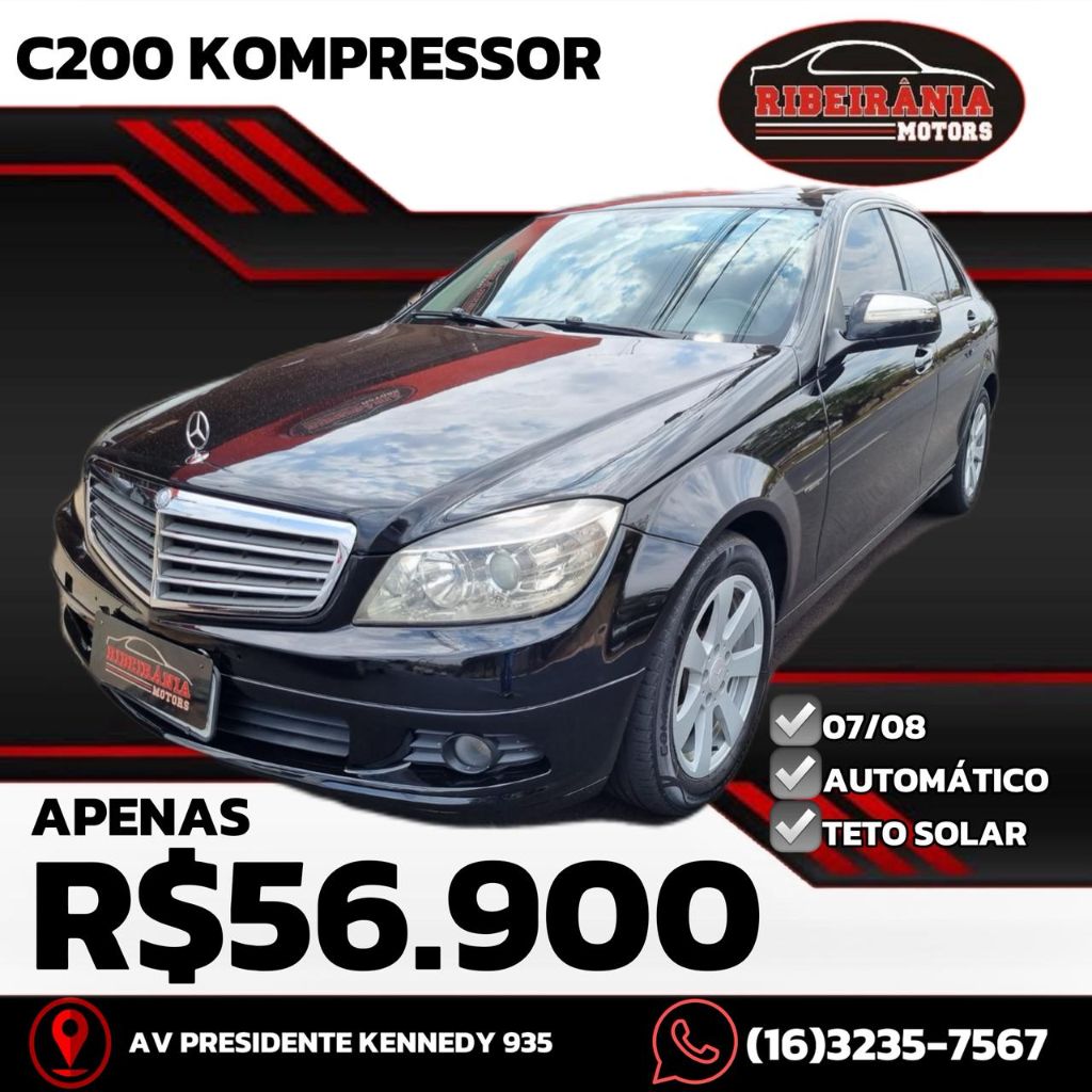 Veculo: Mercedes-Benz - C 200 - Kompressor Avant.1.8 16V Aut em Ribeiro Preto