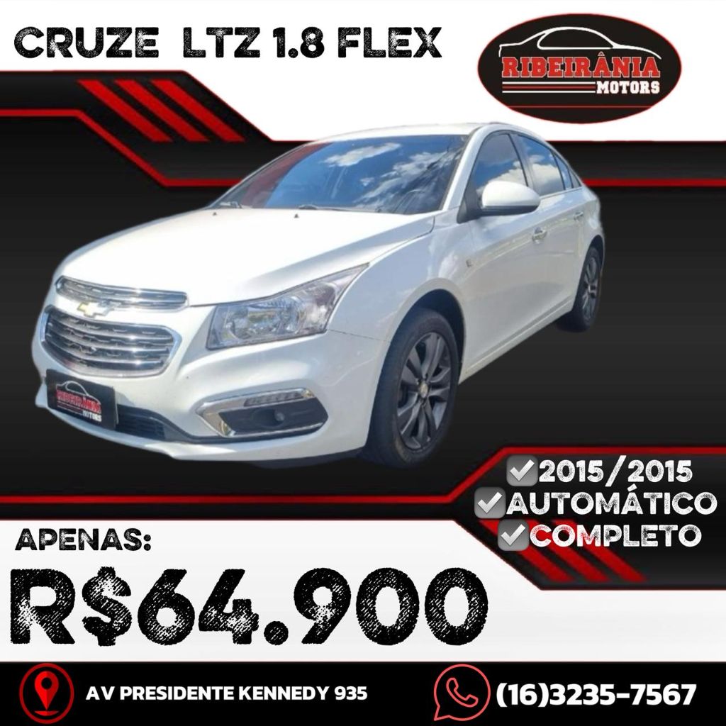 Ve�culo: Chevrolet (GM) - Cruze - LTZ 1.8 16V FlexPower 4p Aut. em Ribeir�o Preto