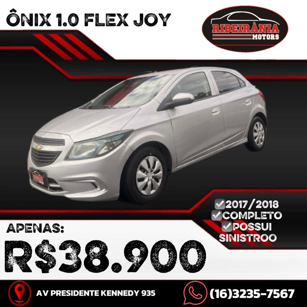 Ve�culo: Chevrolet (GM) - Onix - HATCH Joy 1.0 8V Flex 5p Mec. em Ribeir�o Preto