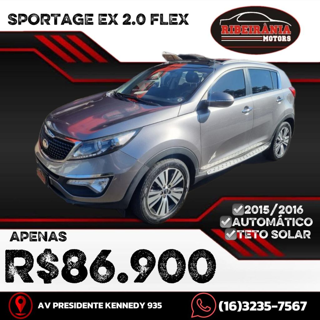 Ve�culo: Kia - Sportage - EX 2.0 16V/ 2.0 16V Flex Aut. em Ribeir�o Preto