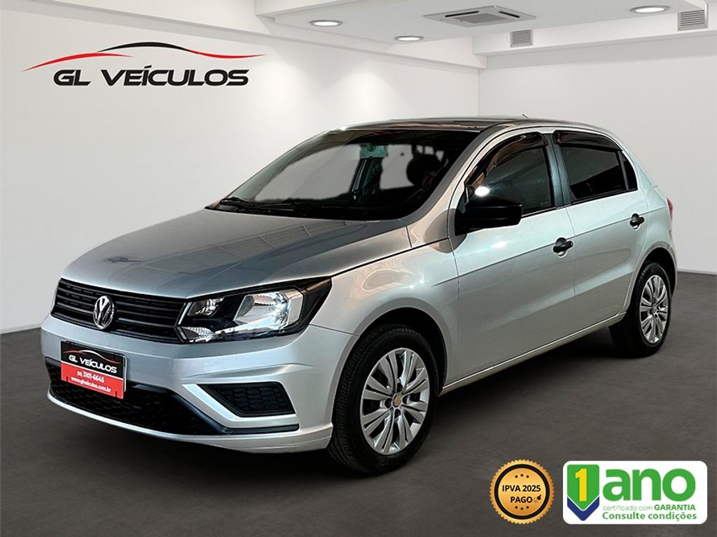 Veculo: Volkswagen - Gol - VolksWagen Gol 1.6 MSI Flex 8V 5p - Prata - 2022 em Ribeiro Preto