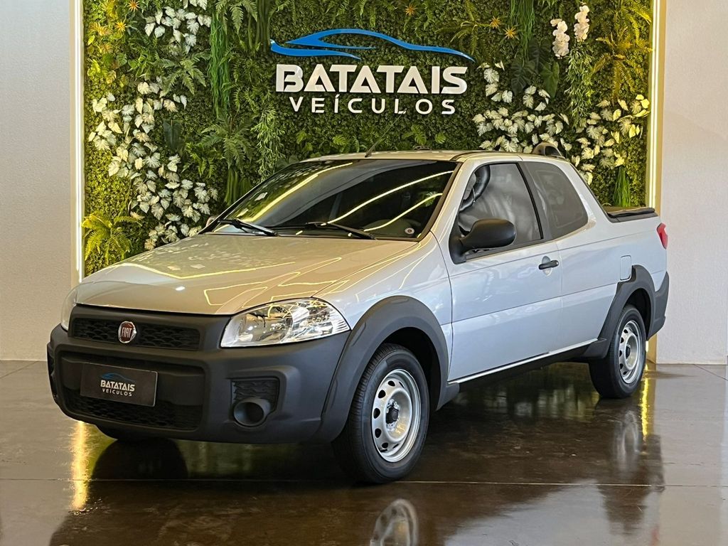 Veculo: Fiat - Strada - Fiat Strada Freedom 1.4 Flex 8V CD - Prata - 2020 em Batatais
