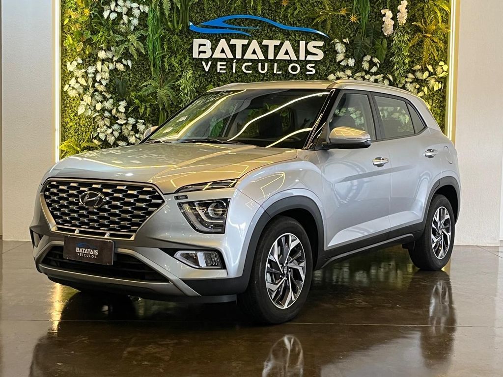 Veculo: Hyundai - Creta - Hyundai Creta Limited 1.0 TB 12V Flex Aut. - Prata - 2023 em Batatais