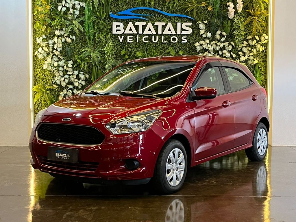 Veculo: Ford - Ka - Ford Ka 1.5 SE/SE PLUS 16V Flex 5p - Vermelho - 2015 em Batatais