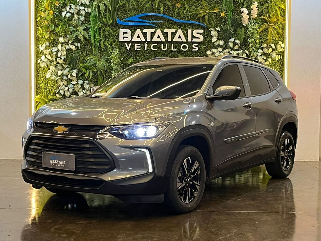 Veculo: Chevrolet (GM) - Tracker - Chevrolet TRACKER 1.0 Turbo 12V Flex Aut.  - Cinza - 2021 em Batatais