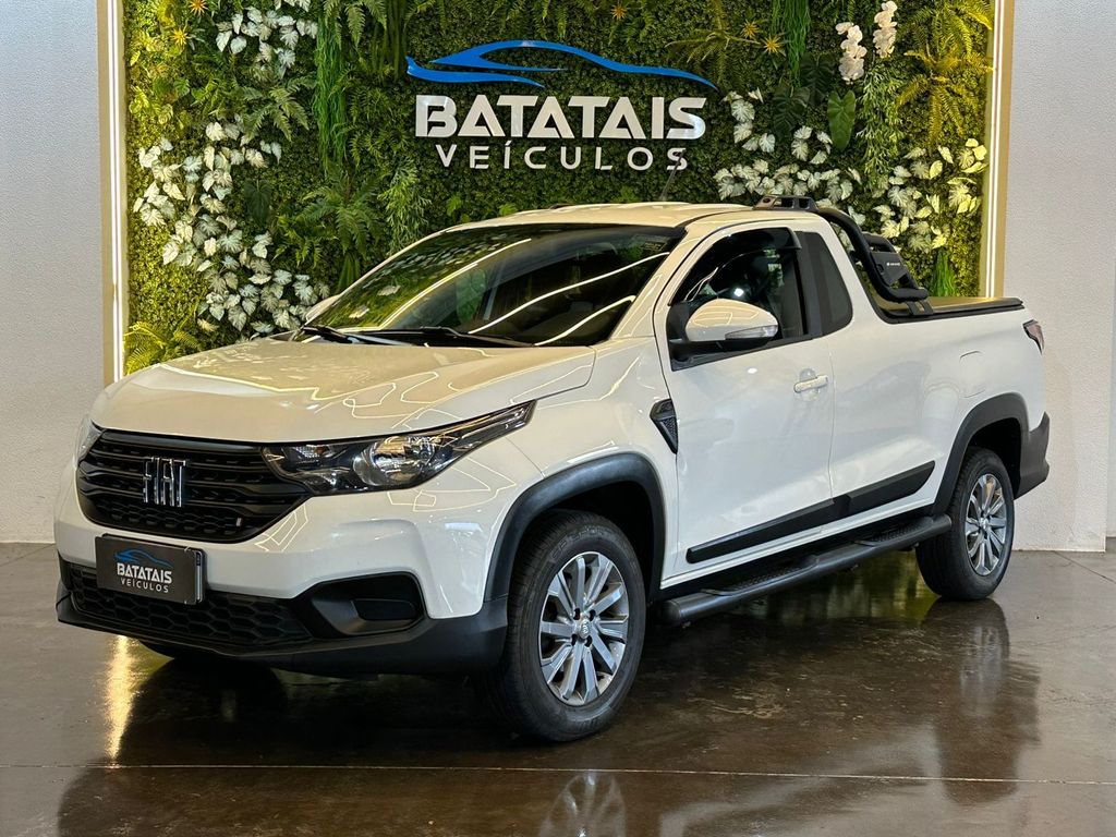 Ve�culo: Fiat - Strada - Fiat Strada Freedom 1.3 Flex 8V  CS Plus - Branco - 2023 em Batatais