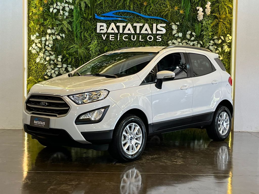 Ve�culo: Ford - EcoSport - Ford EcoSport SE 1.5 12V Flex 5p Aut. - Branco - 2020 em Batatais