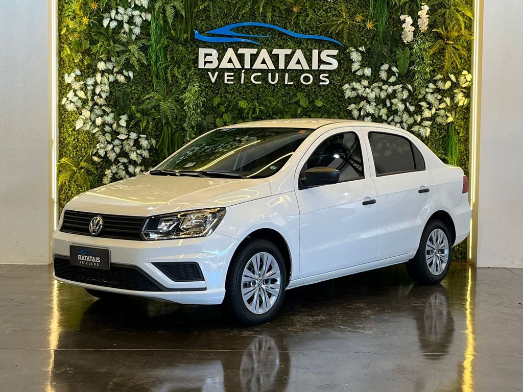 Ve�culo: Volkswagen - Voyage - VolksWagen VOYAGE 1.0 Flex 12V 4p - Branco - 2023 em Batatais