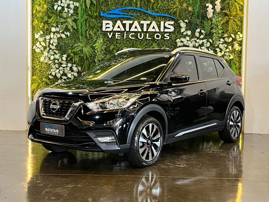 Ve�culo: Nissan - Kicks - Nissan KICKS SV 1.6 16V FlexStar 5p Aut. - Preto - 2018 em Batatais
