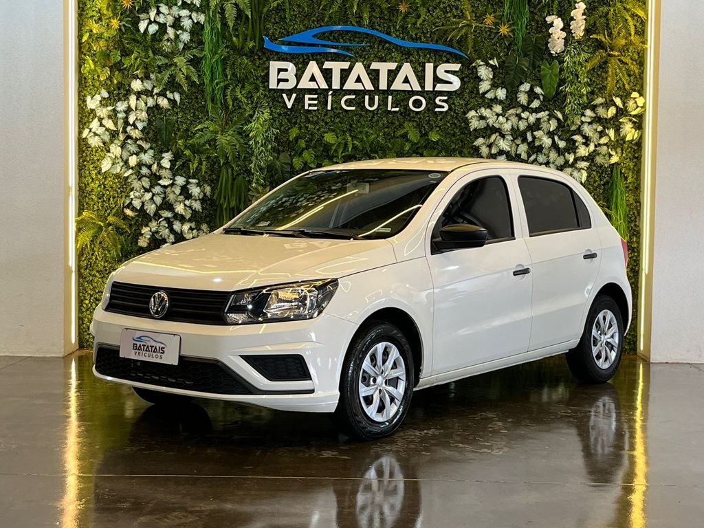 Ve�culo: Volkswagen - Gol - VolksWagen Gol 1.0 Flex 12V 5p - Branco - 2023 em Batatais