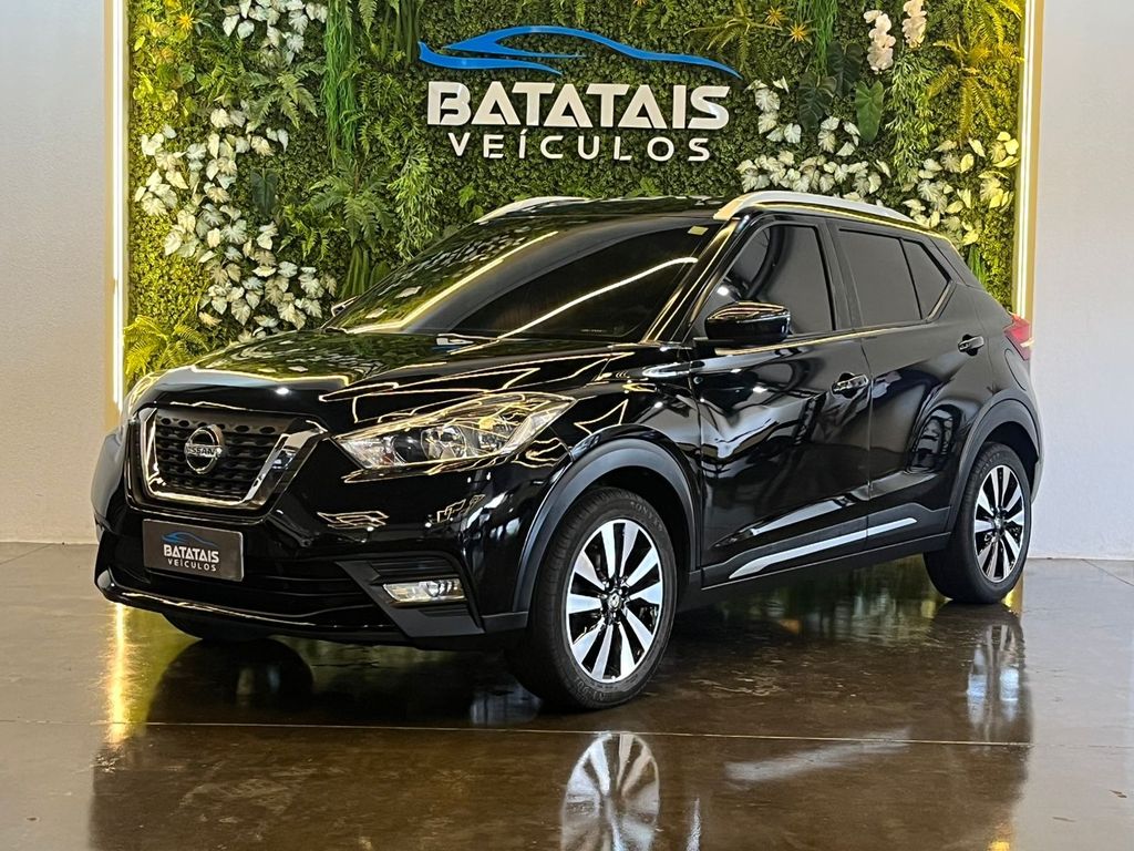 Ve�culo: Nissan - Kicks - Nissan KICKS SV 1.6 16V FlexStar 5p Aut. - Preto - 2019 em Batatais