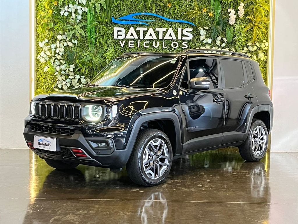 Ve�culo: Jeep - Renegade - Jeep Renegade Trailhawk T270 1.3 TB Flex Aut. - Preto - 2023 em Batatais