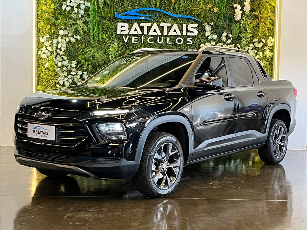 Ve�culo: Chevrolet (GM) - Montana - Chevrolet MONTANA PREMIER 1.2 Turbo Flex 12V Aut. - Preto - 2025 em Batatais