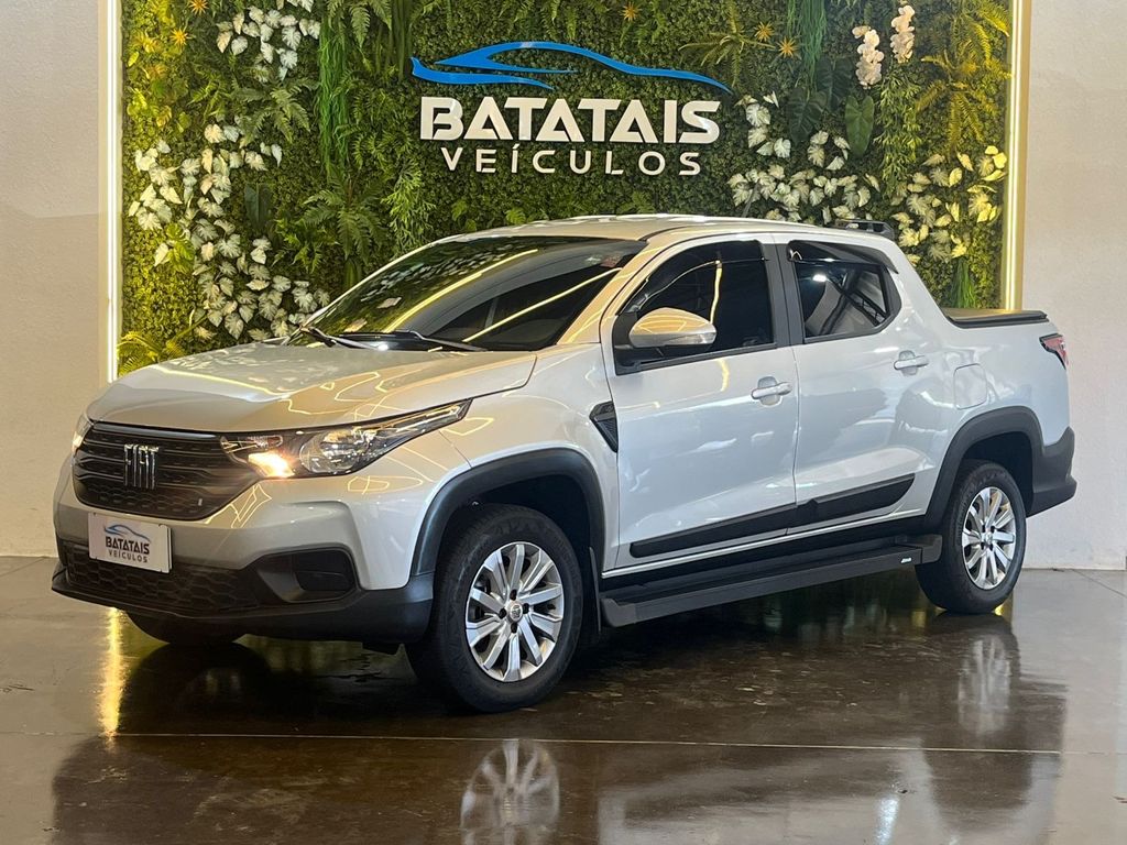 Ve�culo: Fiat - Strada - Fiat Strada Freedom 1.3 Flex 8V CD - Prata - 2023 em Batatais