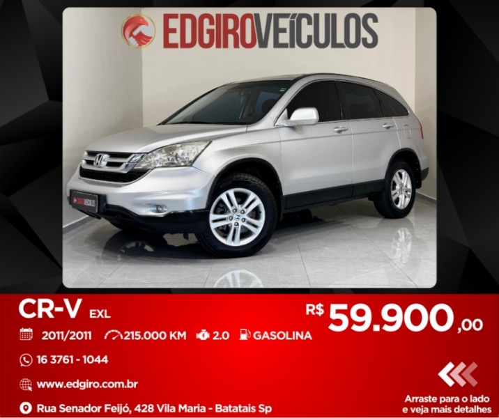 Veculo: Honda - CRV -  em Batatais