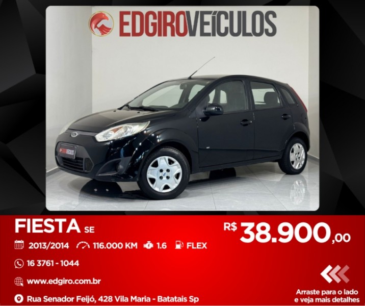 Veculo: Ford - Fiesta Hatch -  em Batatais