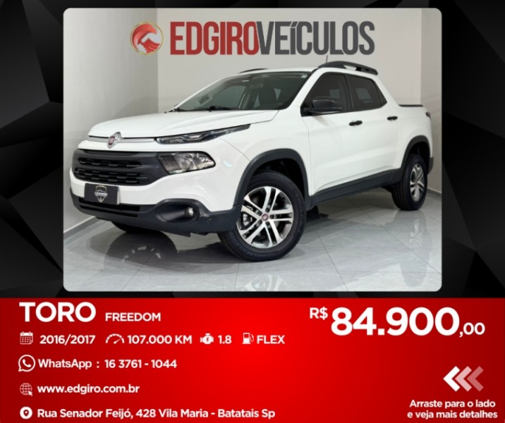 Ve�culo: Fiat - Toro -  em Batatais