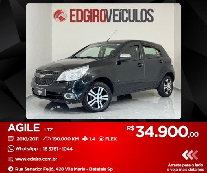 Ve�culo: Chevrolet (GM) - Agile -  em Batatais