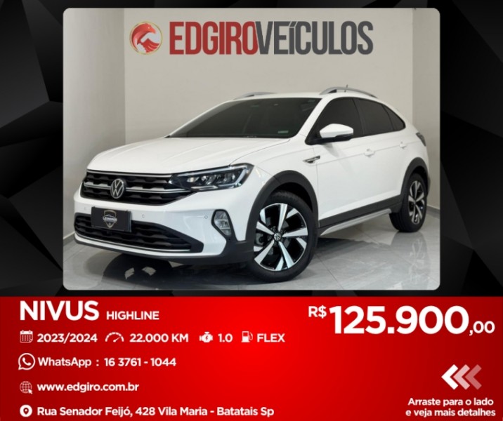 Ve�culo: Volkswagen - Nivus -  em Batatais