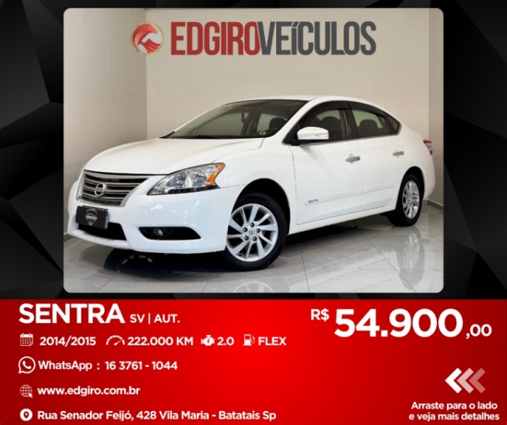 Ve�culo: Nissan - Sentra -  em Batatais