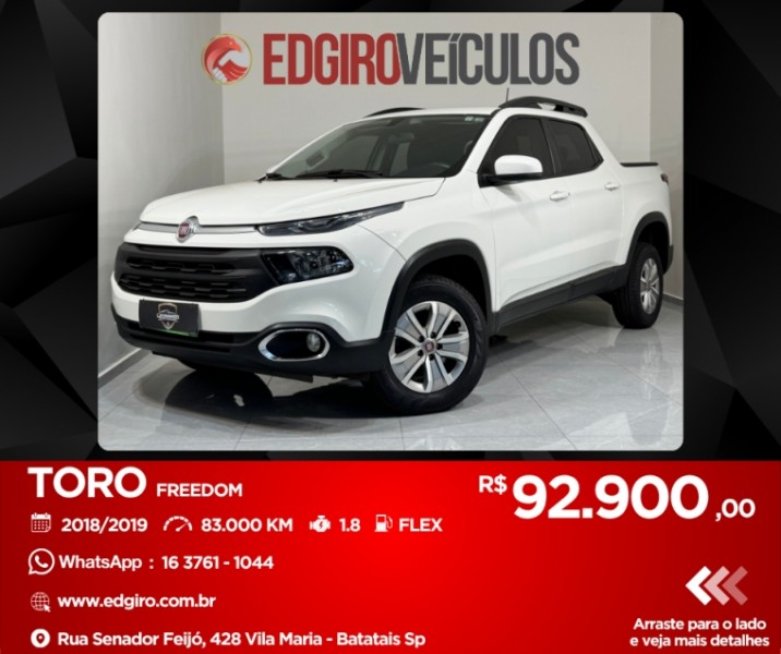 Ve�culo: Fiat - Toro -  em Batatais