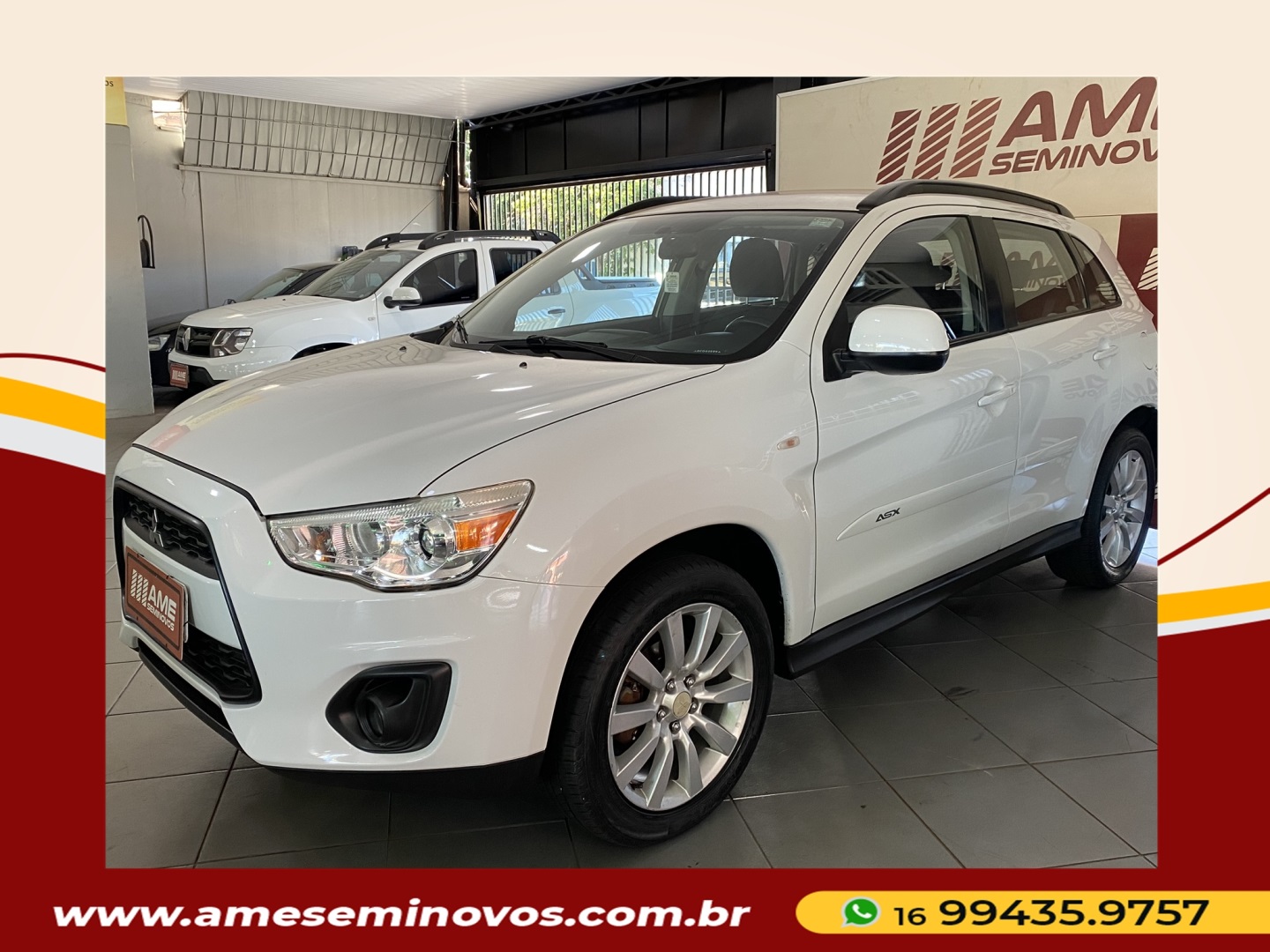 Veculo: Mitsubishi - ASX - 2.0  4X2 16V GASOLINA 4P AUTOMTICO NOVA em Ribeiro Preto