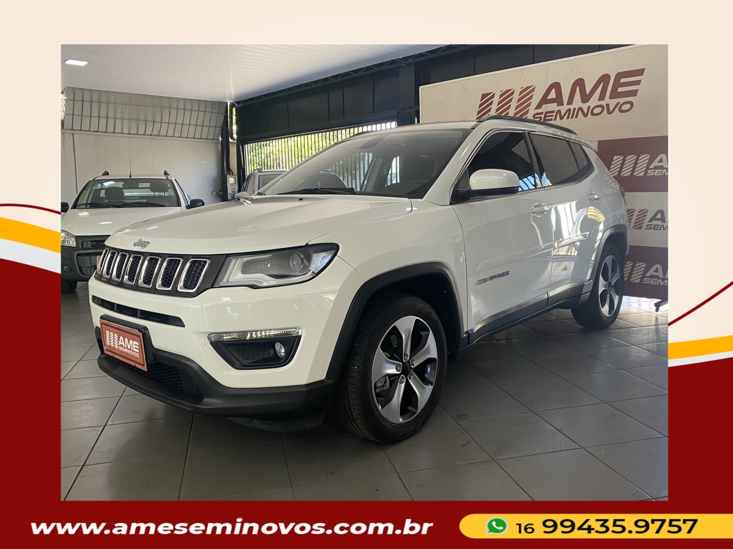 Veculo: Jeep - Compass - 2.0 16V FLEX LONGITUDE AUTOMTICO em Ribeiro Preto