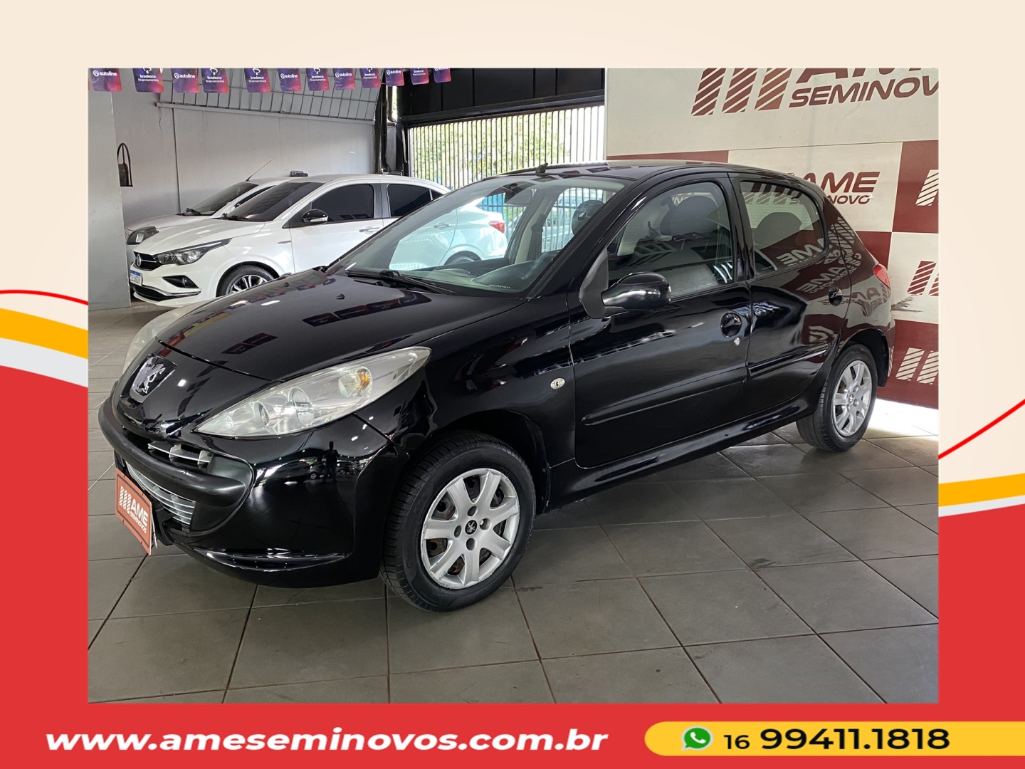 Veculo: Peugeot - 207 - 1.4 XR 8V FLEX 4P MANUAL em Ribeiro Preto