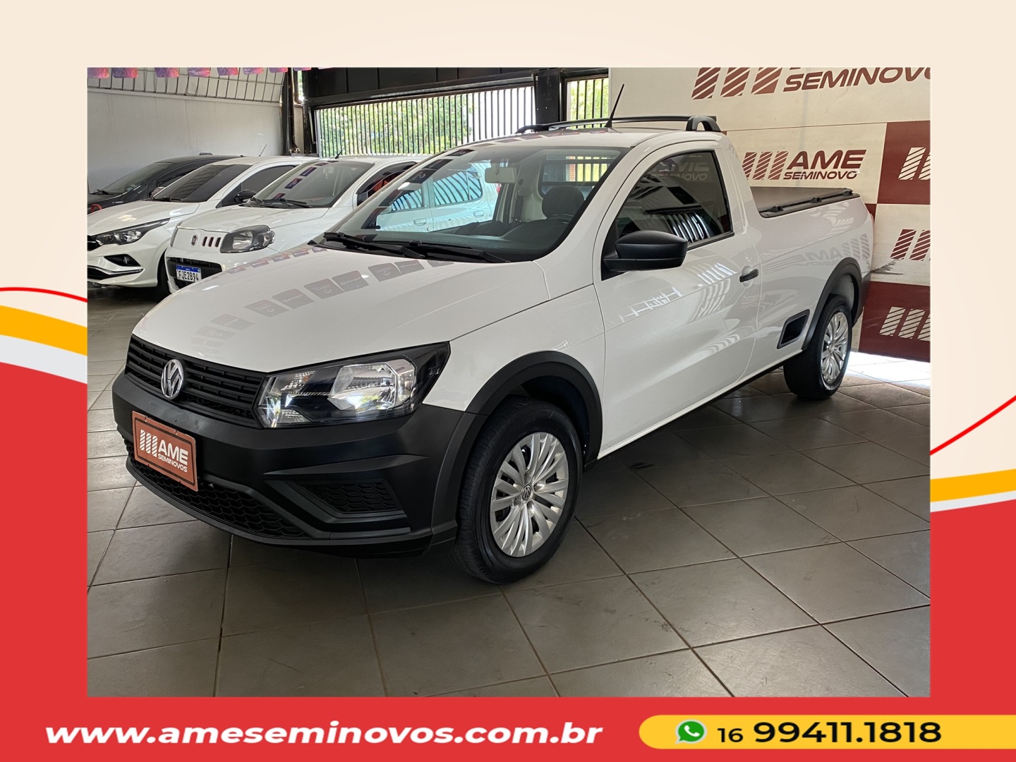 Veculo: Volkswagen - Saveiro - 1.6 MSI ROBUST CS 8V FLEX 2P MANUAL em Ribeiro Preto