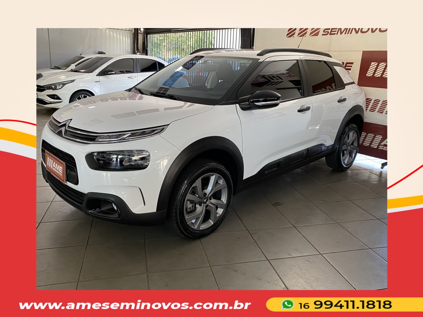 Veculo: Citroen - C4 Cactus - 1.6 VTI 120 FLEX FEEL EAT6 em Ribeiro Preto