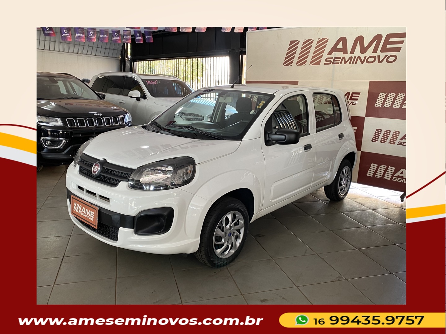 Ve�culo: Fiat - Uno - 1.0 FIRE FLEX ATTRACTIVE MANUAL em Ribeir�o Preto