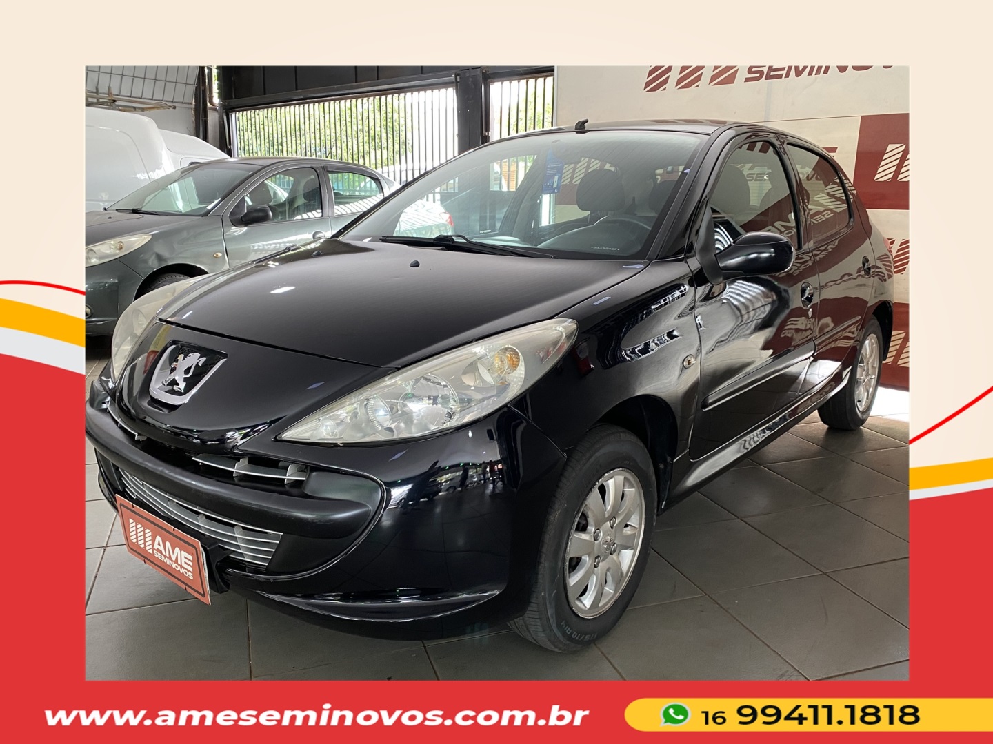 Ve�culo: Peugeot - 207 - 1.4 XR 8V FLEX 4P MANUAL em Ribeir�o Preto