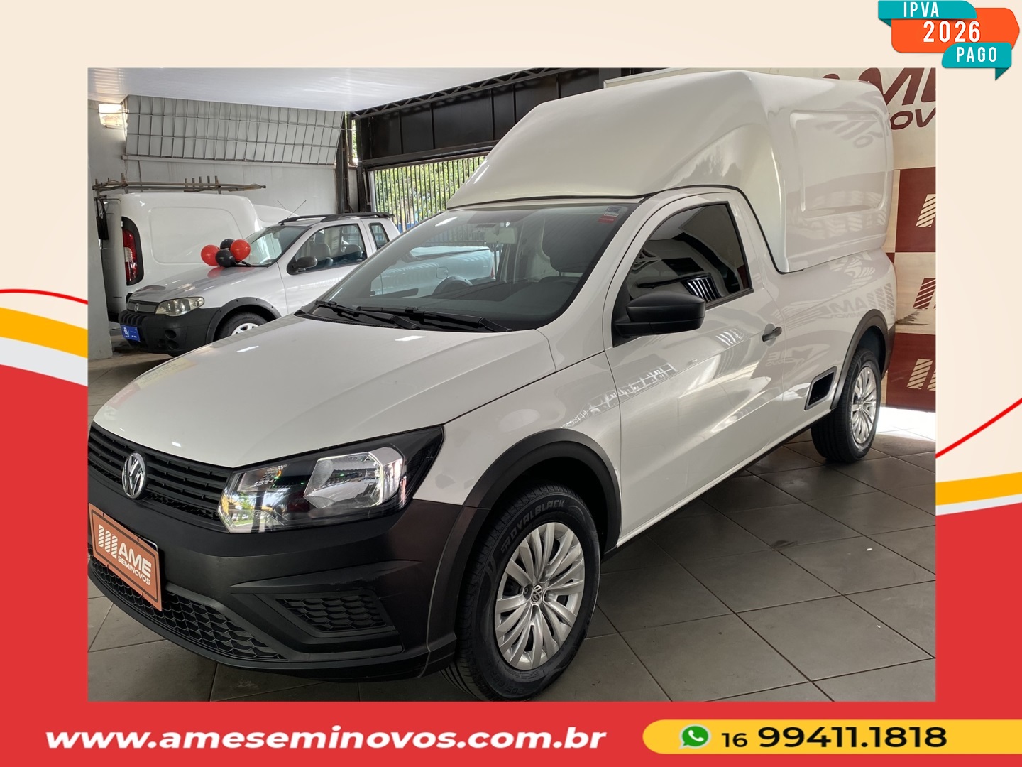 Ve�culo: Volkswagen - Saveiro - 1.6 MSI ROBUST CS 16V FLEX 2P MANUAL em Ribeir�o Preto
