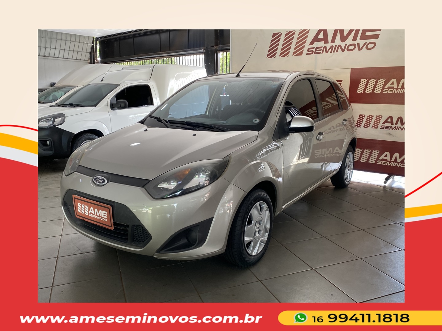 Ve�culo: Ford - Fiesta Hatch - 1.0 MPI HATCH 8V FLEX 4P MANUAL em Ribeir�o Preto