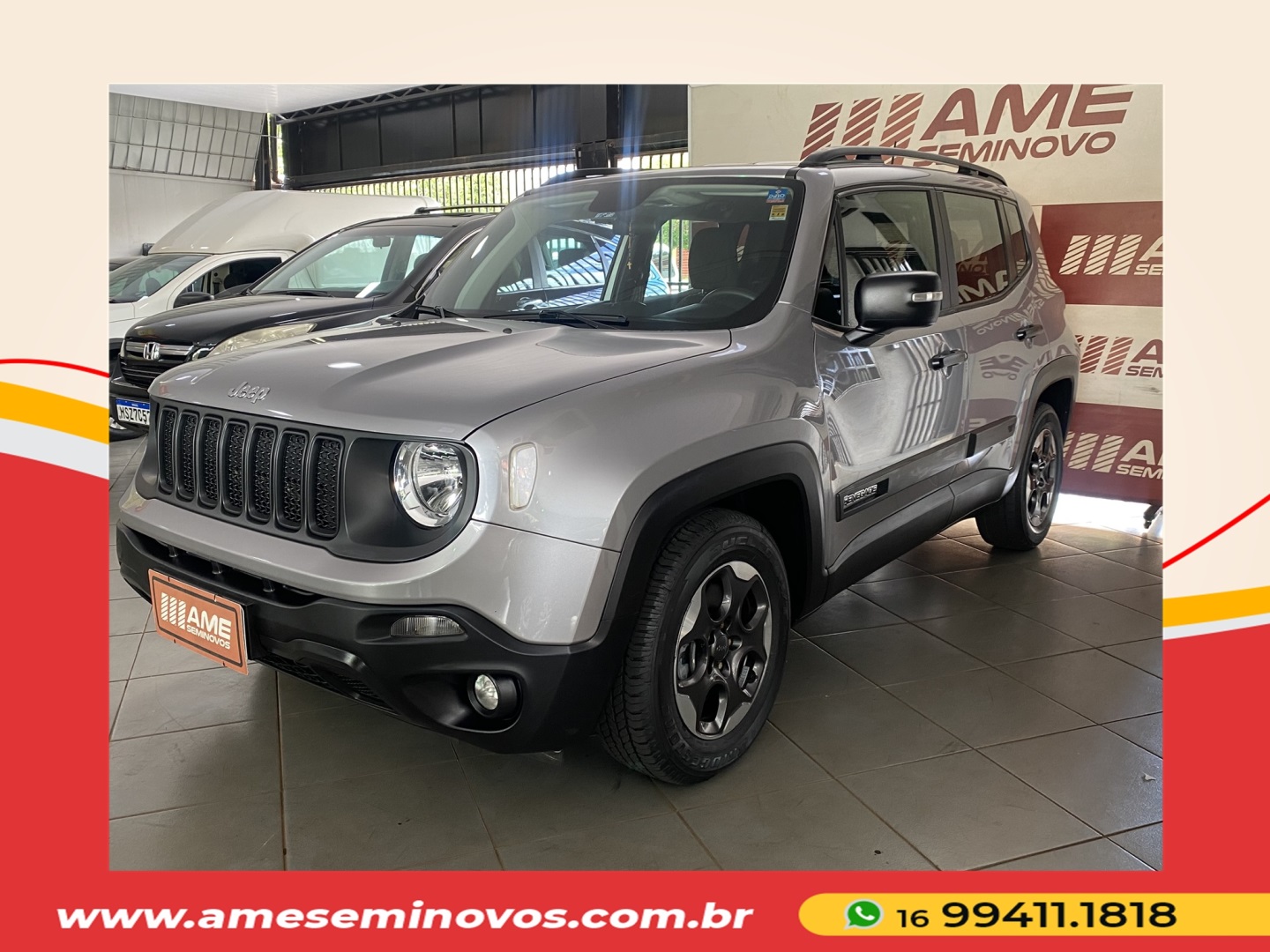 Ve�culo: Jeep - Renegade - 1.8 16V FLEX 4P AUTOM�TICO em Ribeir�o Preto
