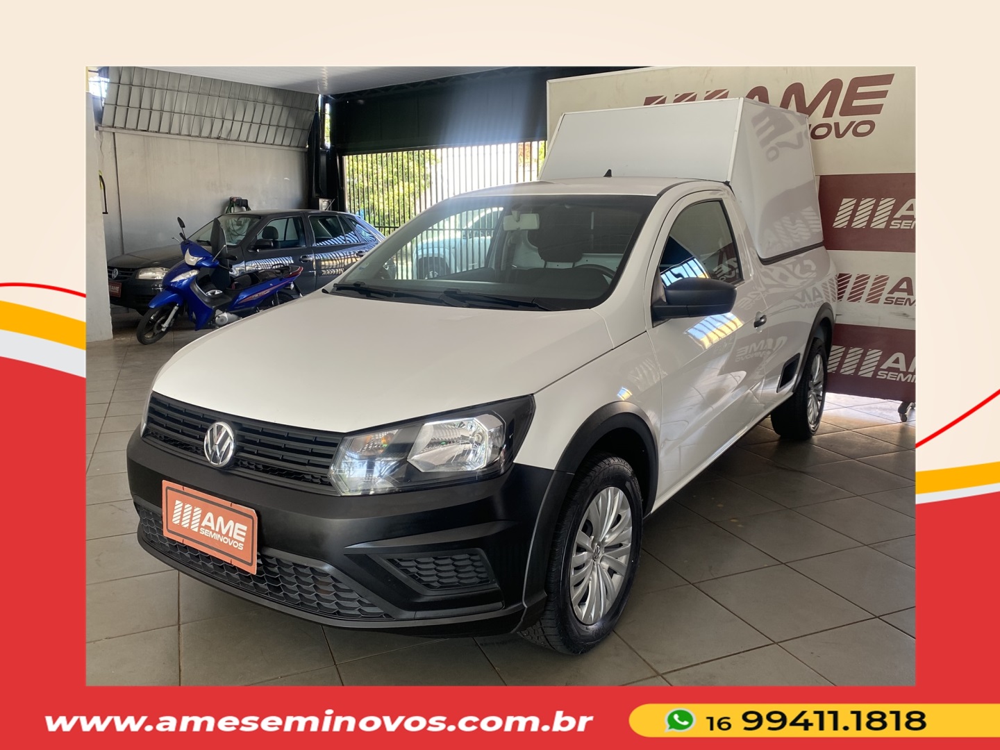 Ve�culo: Volkswagen - Saveiro - 1.6 MSI ROBUST CS 16V FLEX 2P MANUAL em Ribeir�o Preto