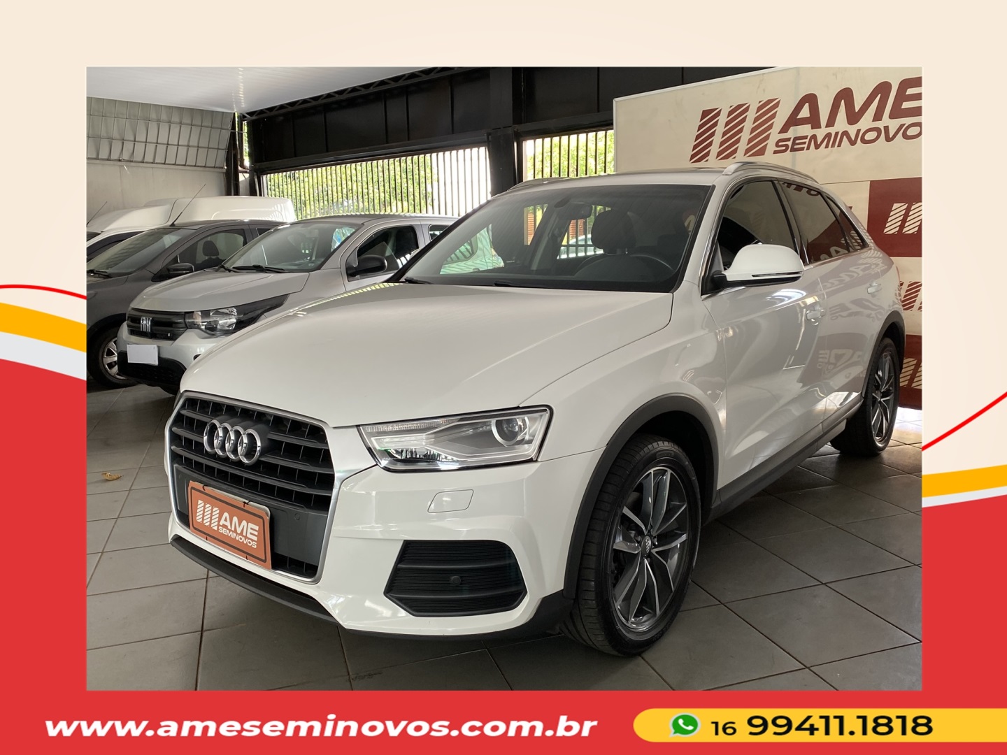 Ve�culo: Audi - Q3 - 1.4 TFSI AMBIENTE GASOLINA 4P S TRONIC em Ribeir�o Preto