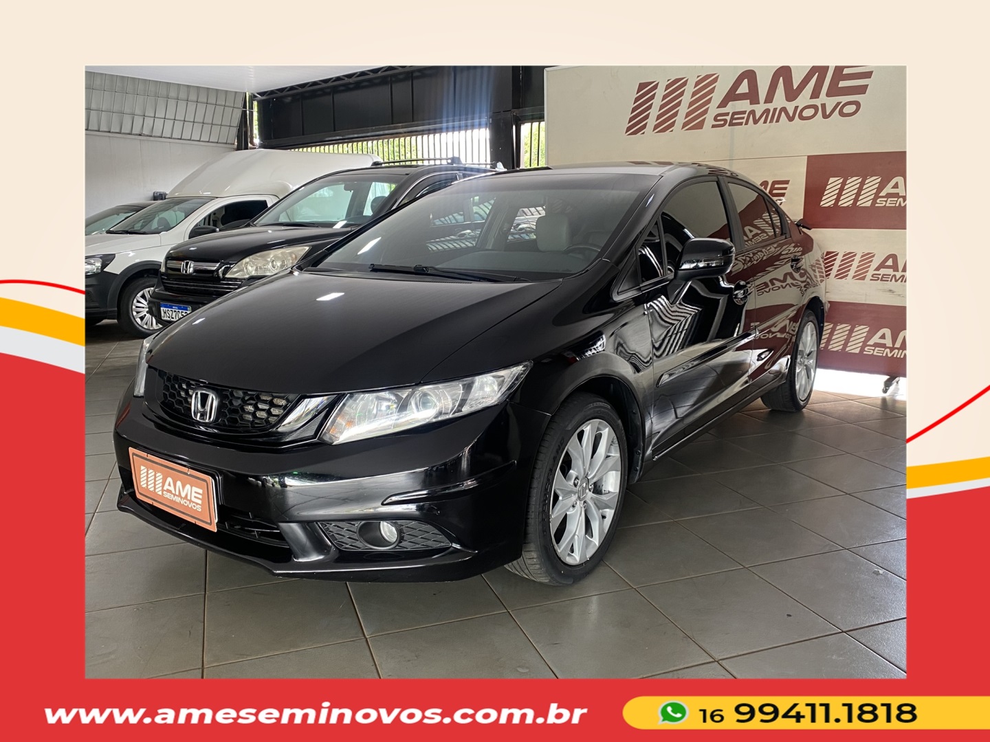 Ve�culo: Honda - Civic - 2.0 LXR 16V FLEX 4P AUTOM�TICO em Ribeir�o Preto