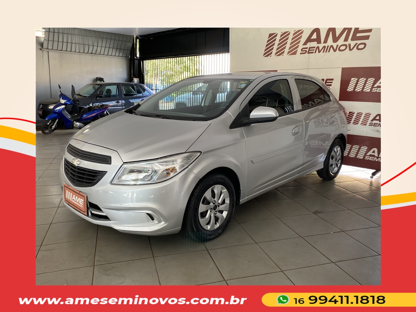 Ve�culo: Chevrolet (GM) - Onix - 1.0 MPFI JOY 8V FLEX 4P MANUAL em Ribeir�o Preto