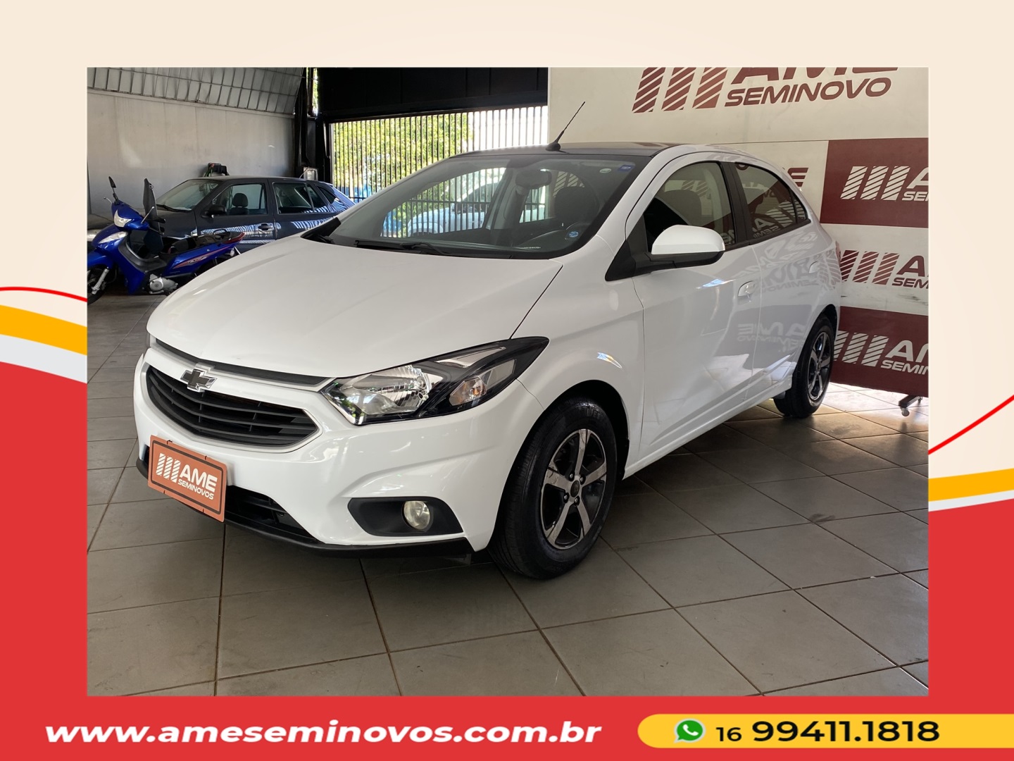 Ve�culo: Chevrolet (GM) - Onix - 1.0 MPFI LT 8V FLEX 4P MANUAL em Ribeir�o Preto