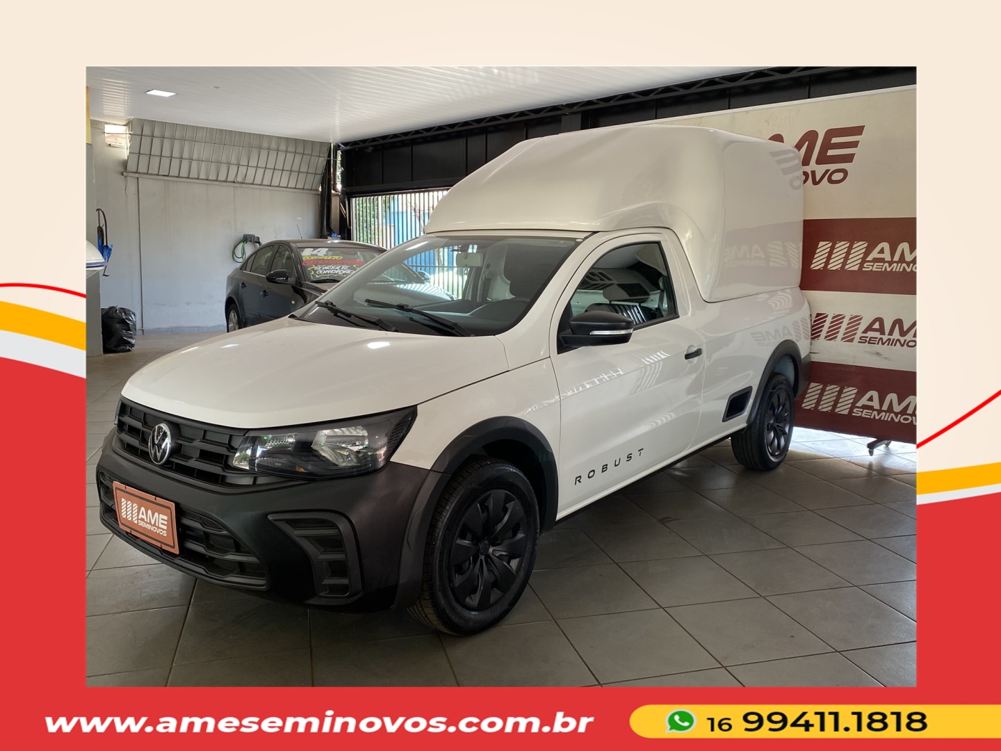 Ve�culo: Volkswagen - Saveiro - 1.6 MSI ROBUST CS 16V FLEX 2P MANUAL em Ribeir�o Preto