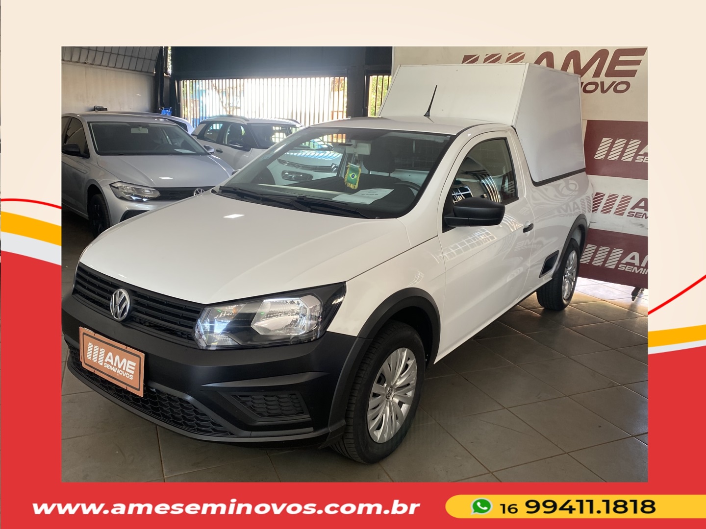 Ve�culo: Volkswagen - Saveiro - 1.6 MSI ROBUST CS 16V FLEX 2P MANUAL em Ribeir�o Preto