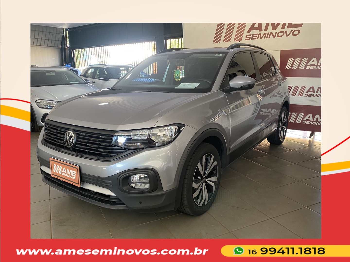 Ve�culo: Volkswagen - T-Cross - 1.0 200 TSI TOTAL FLEX AUTOM�TICO em Ribeir�o Preto