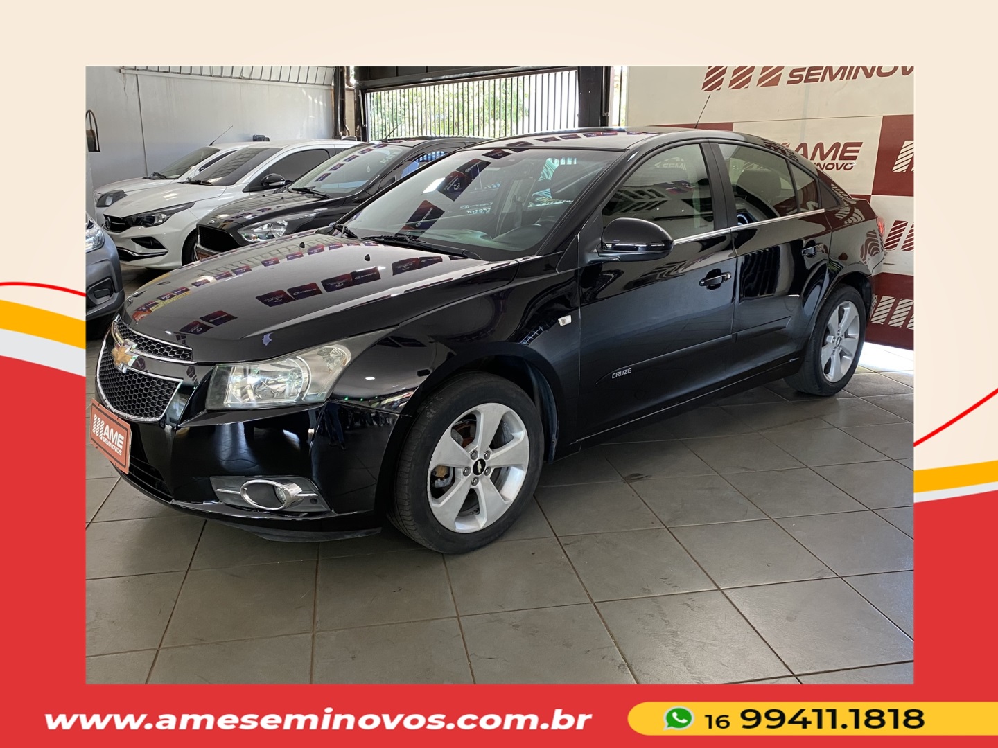 Ve�culo: Chevrolet (GM) - Cruze - 1.8 LT 16V FLEX 4P AUTOM�TICO em Ribeir�o Preto